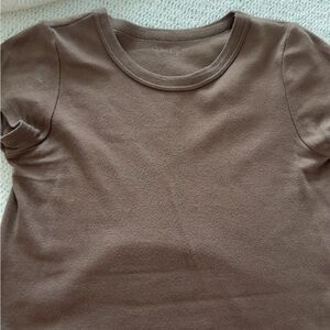 Brandy Melville Brown Crop Top